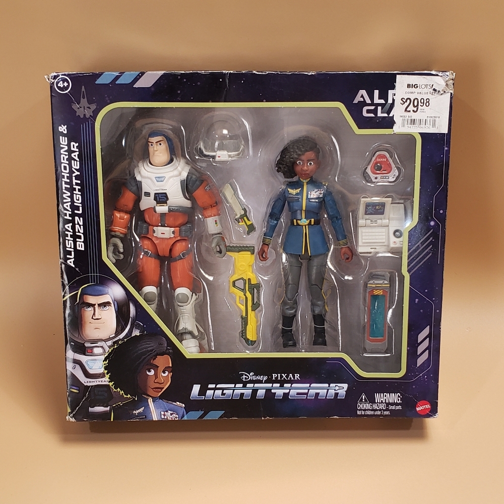 Lightyear Action Figures - Buzz & Alisha READ